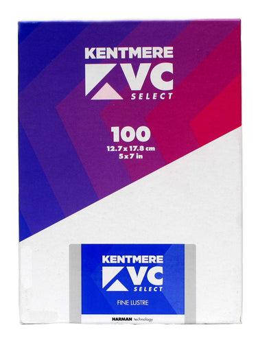 KENTMERE VC SELECT LUSTRE 5X7 100 SHEETS (12.7 x 17.8cm)