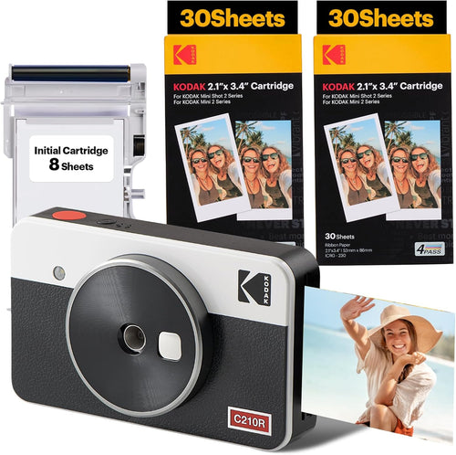 KODAK MINI SHOT 2 C210R (8+60 SHEETS) - WHITE