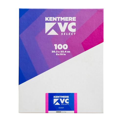 KENTMERE VC SELECT GLOSSY 8X10 100 SHEETS (20.3 x 25.4cm)