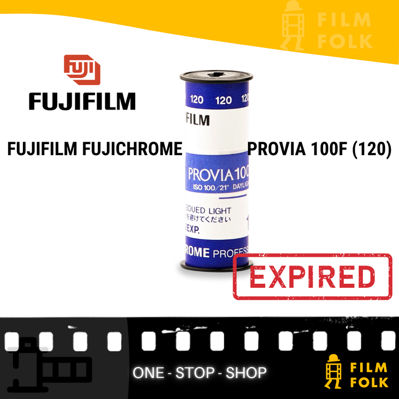 FUJIFILM FUJICHROME PROVIA 100F (120) EXPIRED