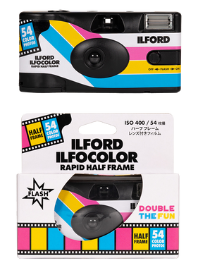 ILFOCOLOR RAPID HALF FRAME CAMERA - DISPOSABLE CAMERA