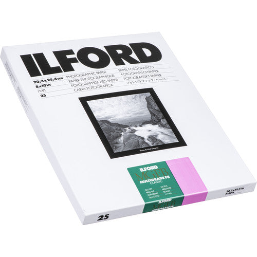 Shop : Buy Ilford Mgrc Multigrade Rc Pearl 5x7 Paper 25 Sheets